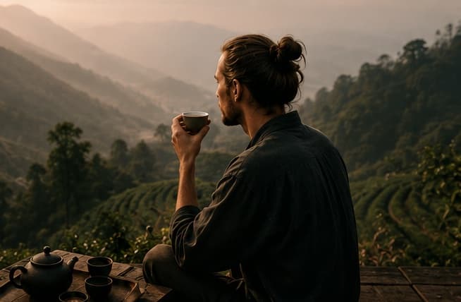 Tea in the mountains