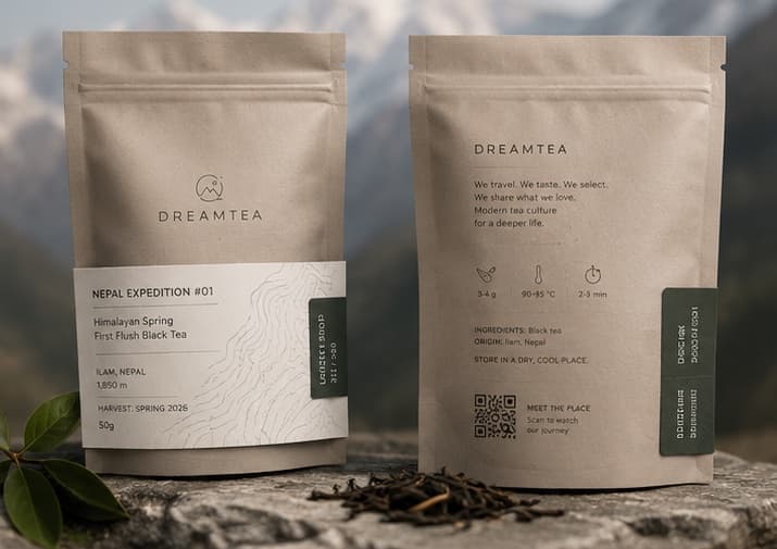 DREAMTEA Nepal Expedition tea box